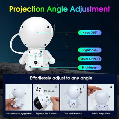 Astronaut Projector Night Light