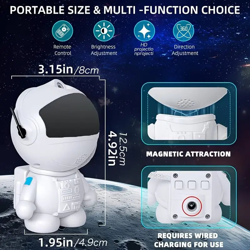 Astronaut Projector Night Light